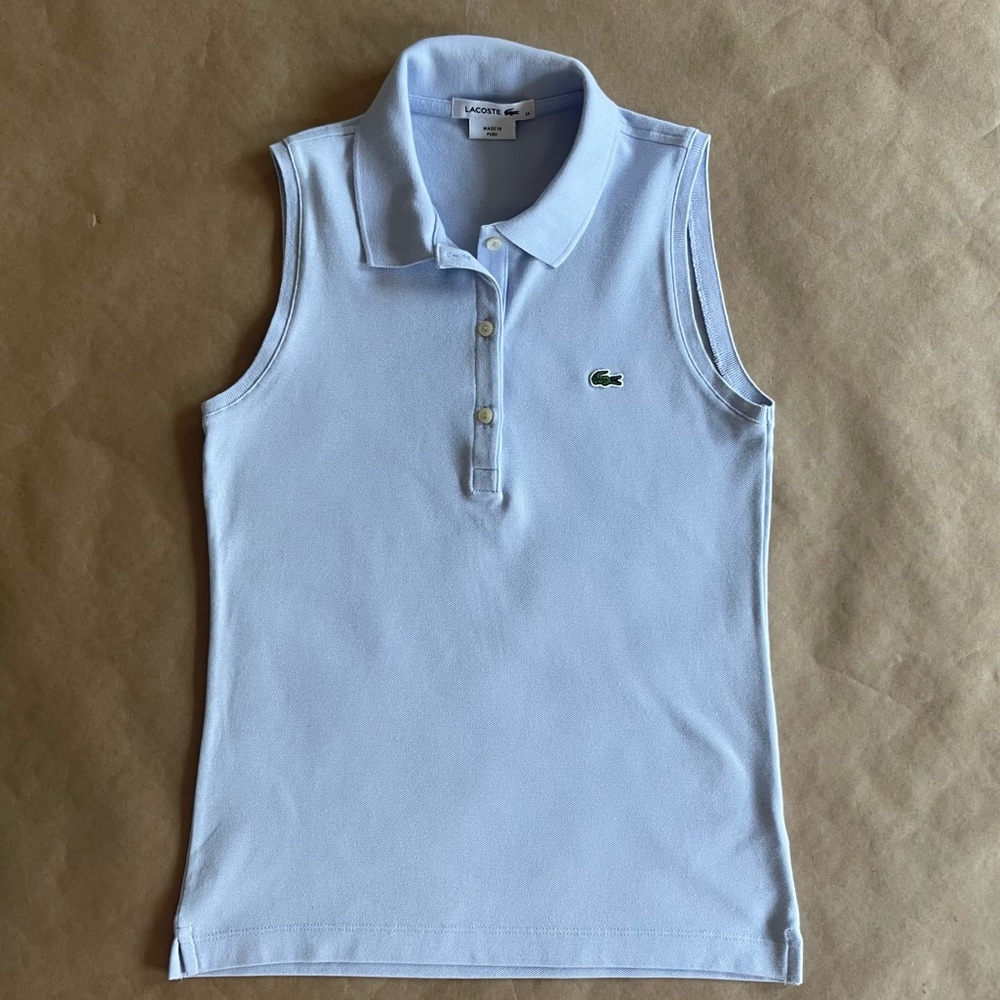LACOSTE Women’s Sleeveless Polo